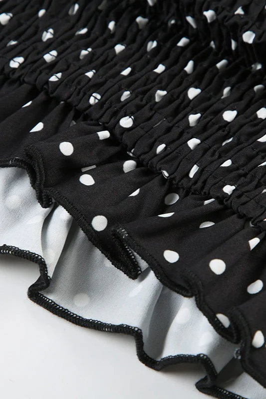 Retro Polka Dot Halter Cami Bloshope - Image 4